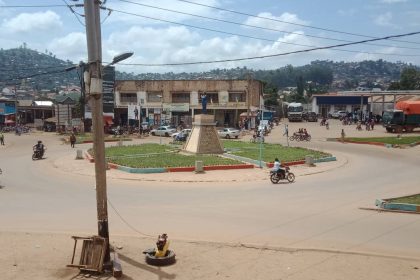 Photo d'illustration : vue du rond-point central du 30 juin en ville de Beni, N-K