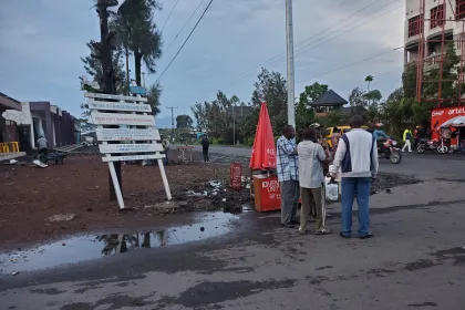 Un militaire FARDC a échappé à une justice populaire grâce à l'inter d'intervention de la police locale au quartier lac