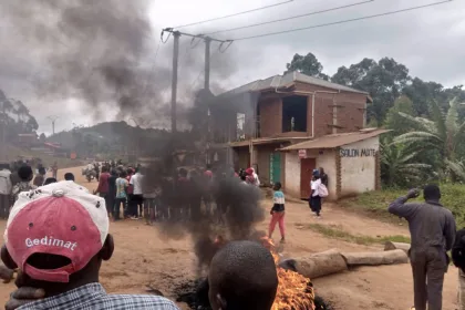Une manifestation improvisée à Bulengera après déguerpissement de plusieurs ménages