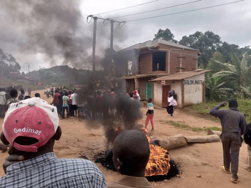 Une manifestation improvisée à Bulengera après déguerpissement de plusieurs ménages