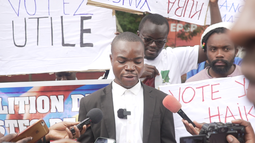 Lancement de la campagne dénommée « KURA YANGU AIKO YA BEYI, TUCHAGUWE VIZURI » par la coalition des jeunes activistes de Goma