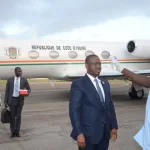 L’Ancien premier ministre et ancien président de l’assemblée nationale de la Côte d’Ivoire a regagné l’Afrique
