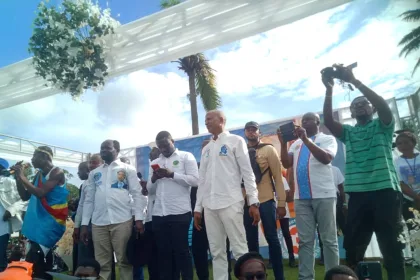 Le Président d'Ensemble pour la République et candidat N°3 à la Présidentielle de 2023, Moïse KATUMBI est arrivé dans le chef-lieu du territoire de Béni à Oicha