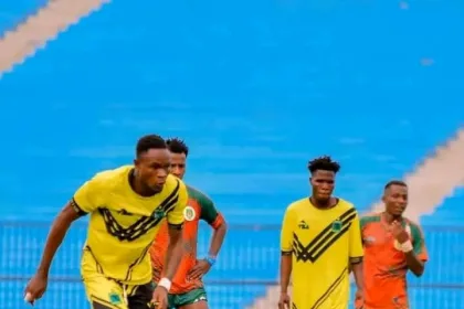 Le joueur congolais Jonathan Ikangalombo a inscrit son premier but avec l'AS Vclub