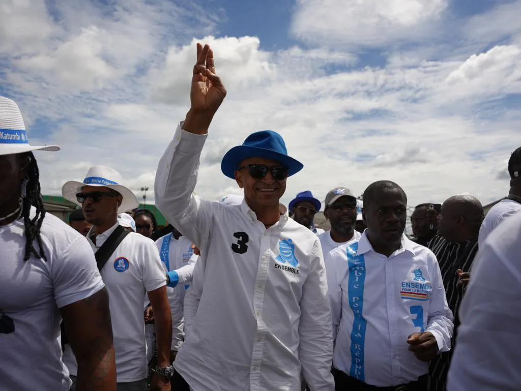 Moïse KATUMBI atterri à Kisangani pour lancer sa campagne électorale 