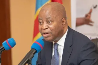Le candidat à la présidentielle de décembre 2023 et Ancien Premier ministre, Adolphe Muzito