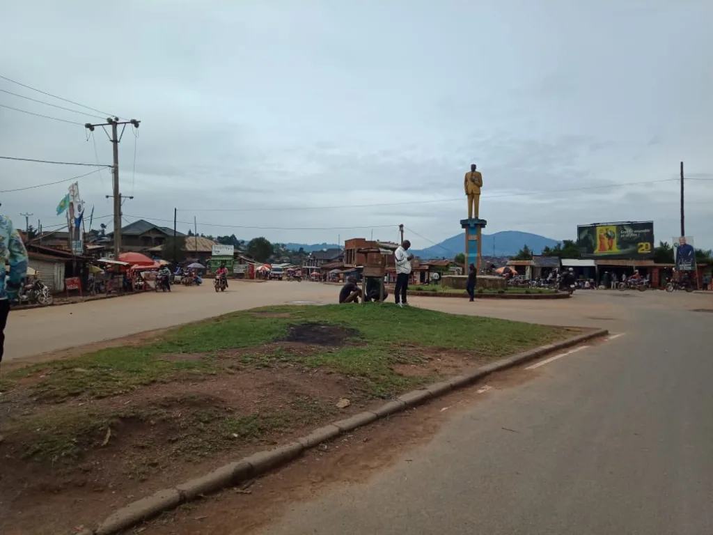 Photo d'illustration : rond-point Njiapanda à Butembo