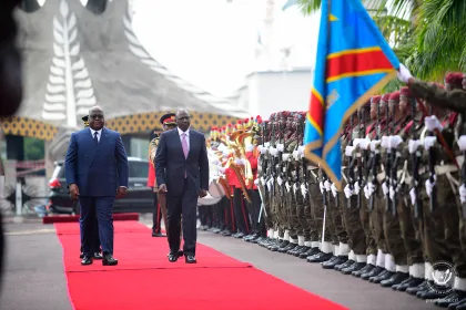 Le président kényan William Ruto achève sa mission officielle à Kinshasa. Ce lundi 21 novembre au matin, il a été reçu par son homologue congolais, Félix Tshisekedi.