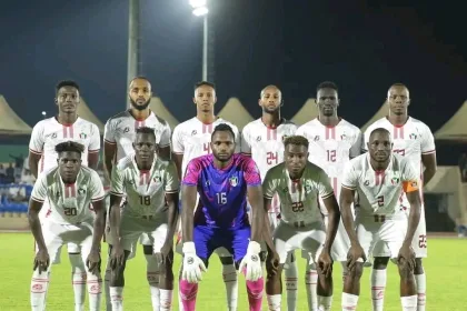 La sélection nationale soudanaise qui n'évolue pas dans son pays pour ses matchs à domicile