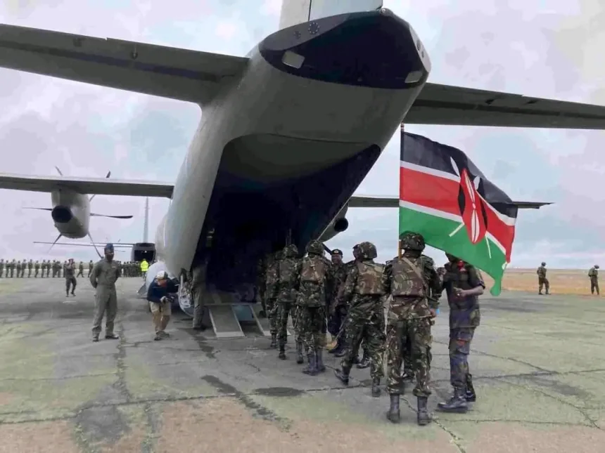 Au moins une centaine des militaires kényans de la force régionale de l'EAC ont quitté la RDC