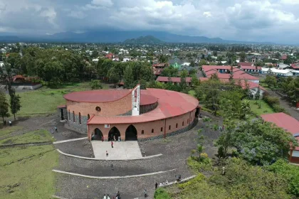 Photo d'illustration : La paroisse saint François Xavier de Ndosho dans la ville de Goma