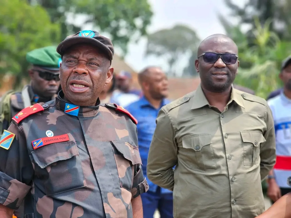Le Gouverneur Militaire de la Province du Nord-Kivu Peter CIRIMWAMI