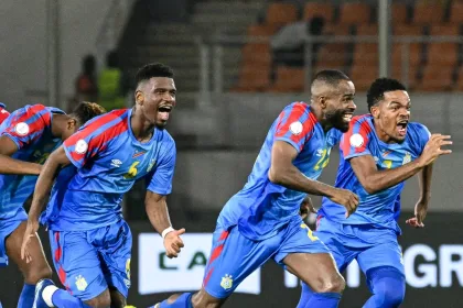 Les Léopards de de la République démocratique du Congo se sont qualifiés pour les quarts de finale en battant les Pharaons d'Égypte aux tirs au but