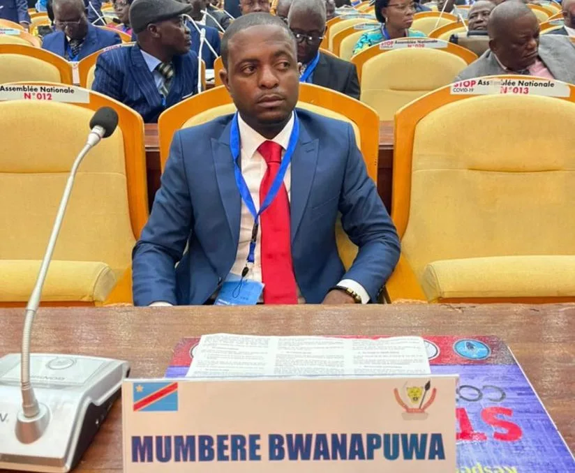 Éric Bwanapuwa, fraîchement élu à la députation nationale dans la ville de Goma