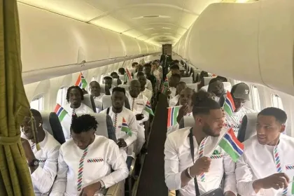 La Gambie a failli perdre ses joueurs dans l'avion en direction de la côte d'Ivoire