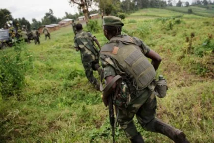 Des affrontements opposant les combattants du M23 aux miliciens Maï-Maï appelés « wazalendo » signalés, dans la chefferie des Bwito, territoire de Rutshuru, en Province du Nord-Kivu [Photo d'illustration]
