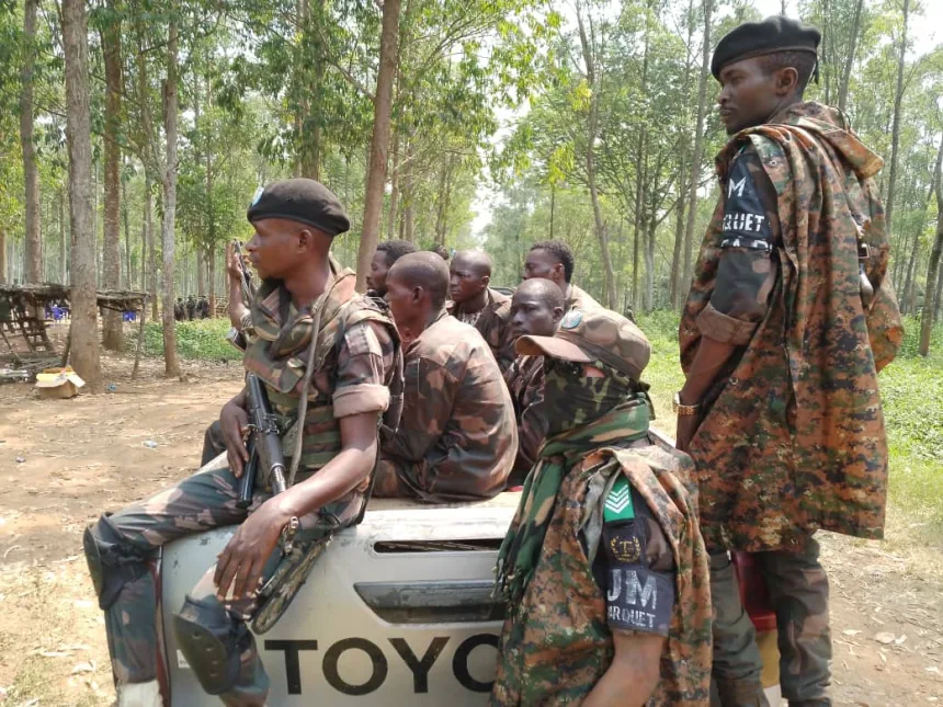 Situation sécuritaire confuse à Mangina, 6 militaires FARDC aux arrêts