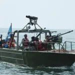 Deux canaux rapides bien équipés militairement ont été dotés à la force navale des FARDC au gouvernorat du Nord-Kivu