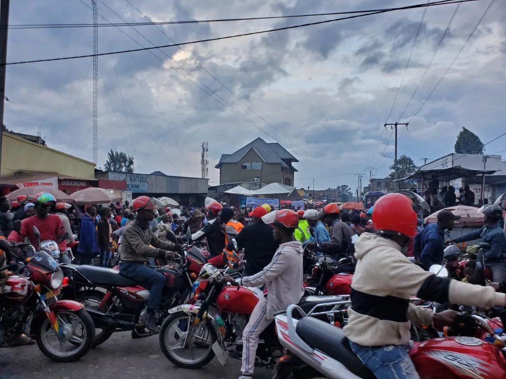 La circulation des motos interdite à partir de 18h sur l'axe Mugunga [Photo d'illustration]