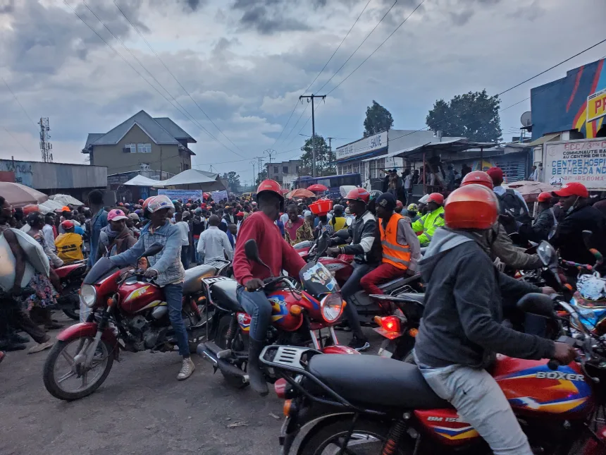 La circulation des motos interdite à partir de 18h sur l'axe Mugunga