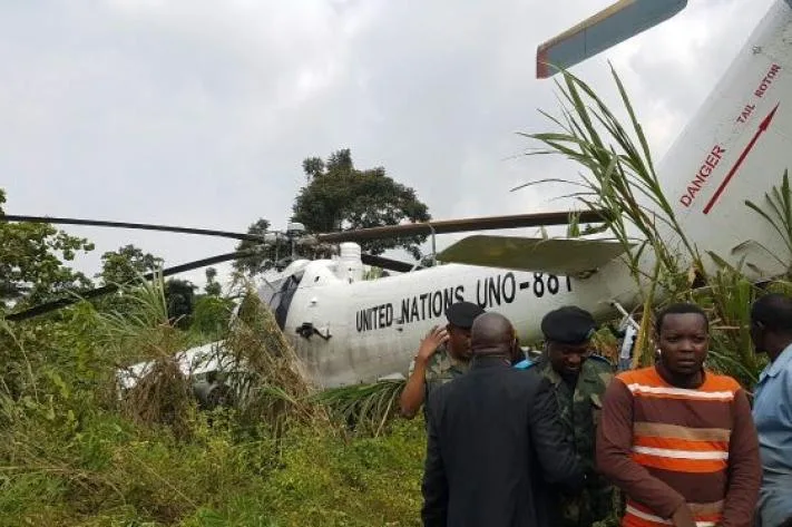 Crash d'un hélicoptère de la MONUSCO [Photo d'illustration]