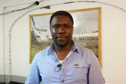 Josué Mufula, ancien enfant soldat devenu doctorant en Philosophie politique à l’Université Catholique du Congo (UCC).
