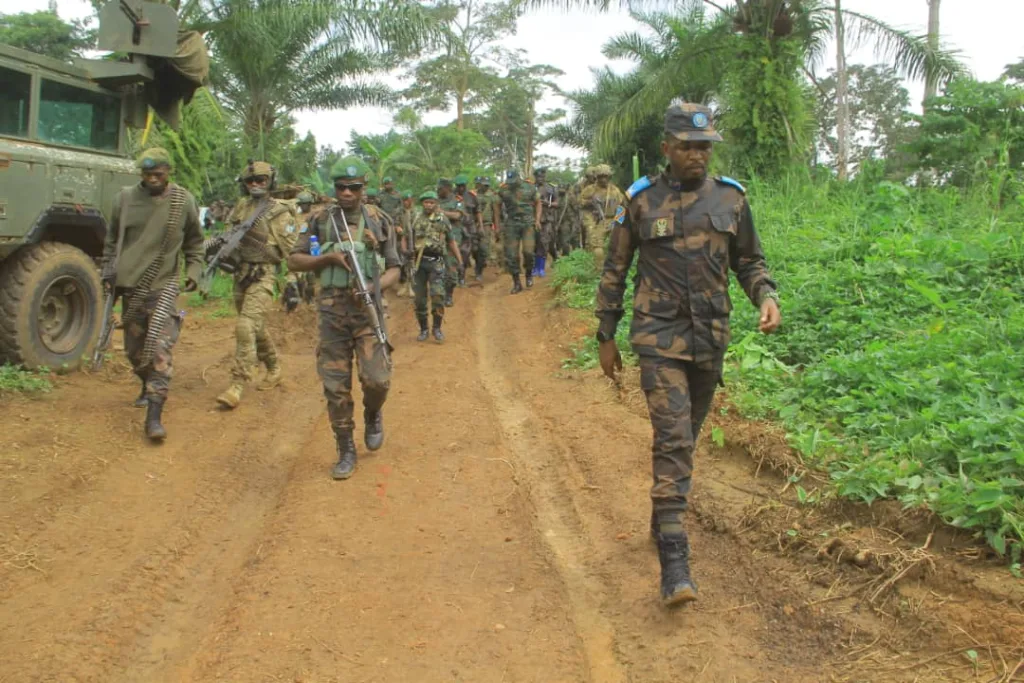 Les FARDC maintiennent la pression sur l'ADF, 2 terroristes neutralisés et une arme récupérée