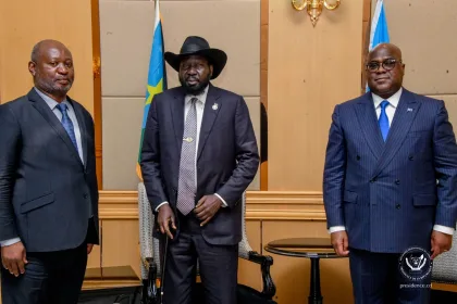 Les Présidents Tshisekedi et Kiir appellent à la relance des processus de paix de Nairobi et Luanda