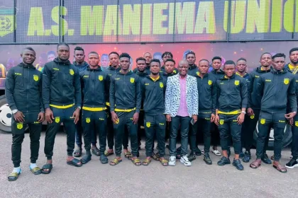 AS Maniema Union de Kindu arrive à Lubumbashi pour les play-offs de la Linafoot