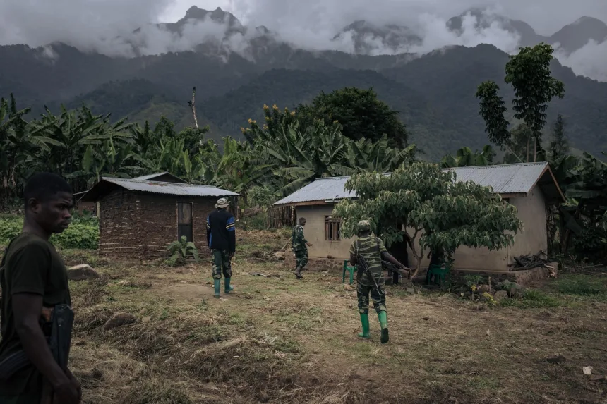 Affrontements entre les rebelles du M23-RDF et les groupes d'autodéfense Wazalendo à Nyamitaba