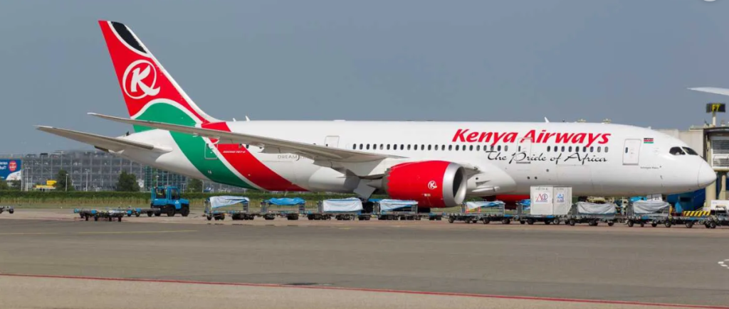 Kenya airways suspend ses vols vers Kinshasa