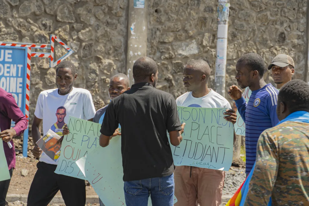 Une nouvelle manifestation pour exiger la  libération de MWAMISYO KING