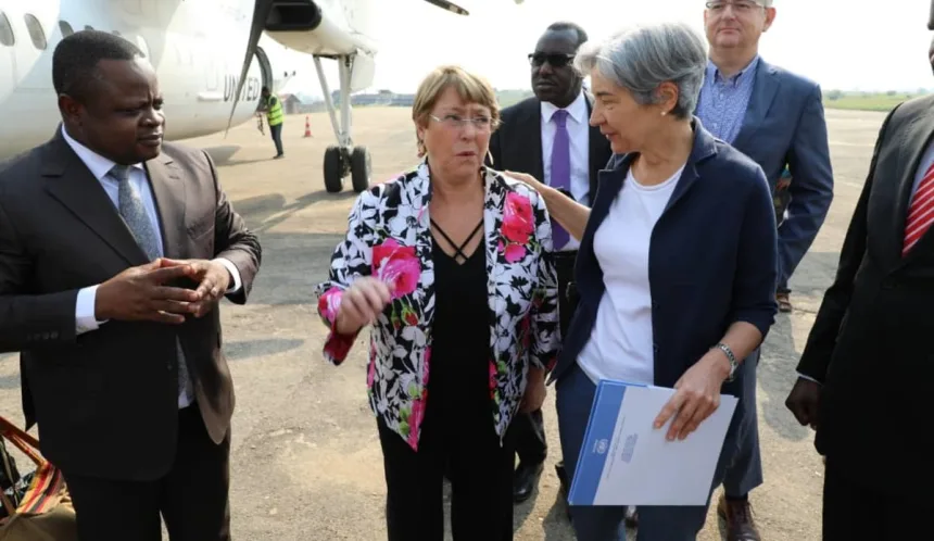 Arrivée du Haut Commissaire des Nations unies aux droits de l'homme en Ituri
