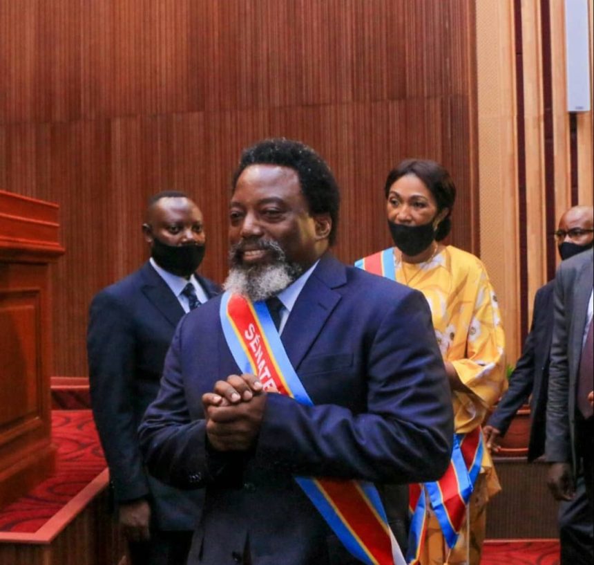 Absence remarquée de l'ancien président Kabila lors de la séance inaugurale du Sénat
