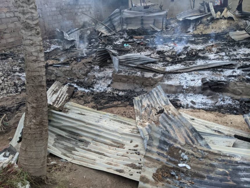 Un incendie fait trois morts et cause des dommages matériels dans le quartier Butsili