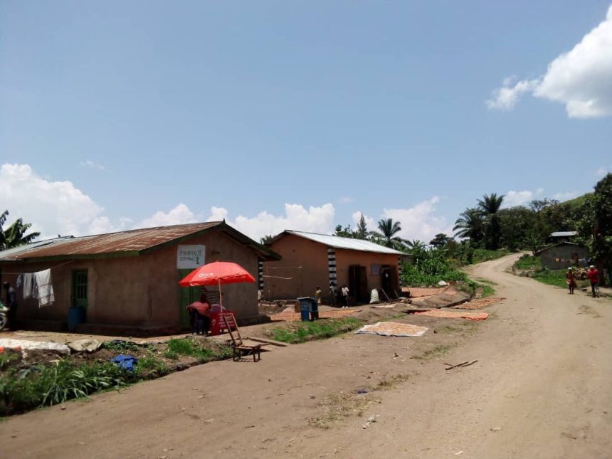 Photo d'illustration (Radio okapi): vue d'un village du groupement Baswagha-Madiwe