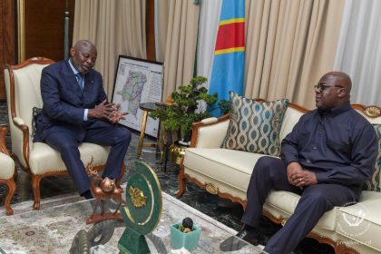 Rencontre au Sommet entre le Président Félix Tshisekedi, Vital Kamerhe et Pascal Kinduelo