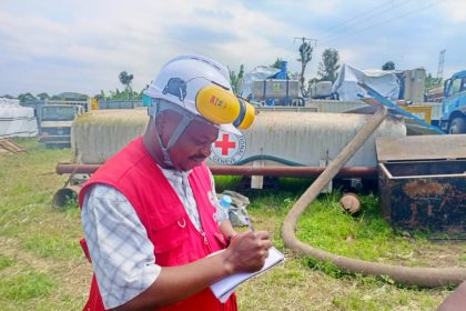Le CICR reprend ses activités de forage d'eau à Byungo, territoire de Nyiragongo
