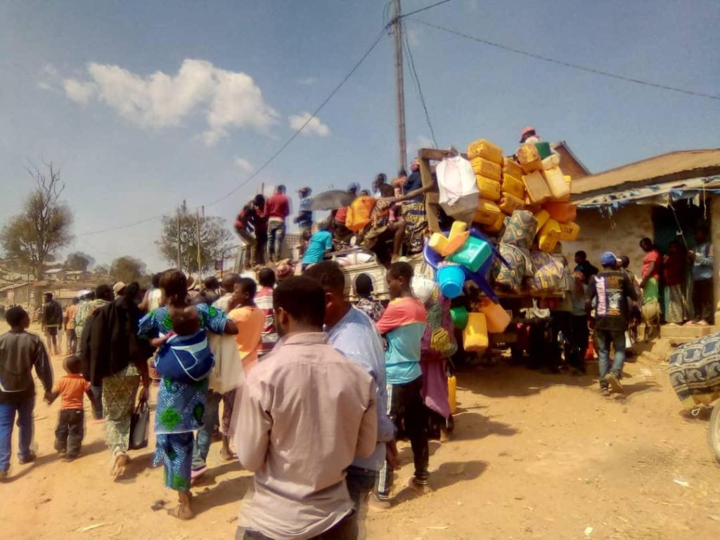Retour progressif de la population après leur déplacement massif suite aux attaques ADF à Njiapanda Manguredjipa